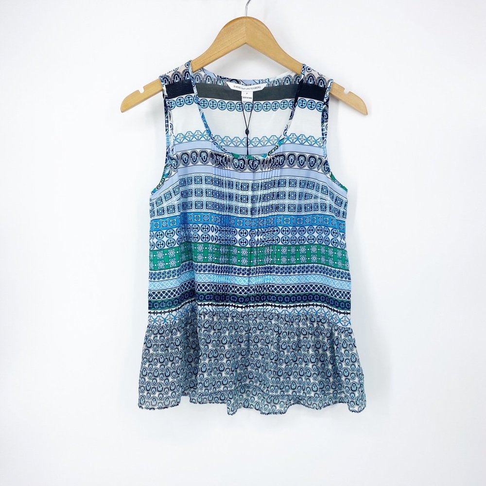 Diane von Furstenberg : Kenna Tank Top Blouse NWT - Picture 1 of 7